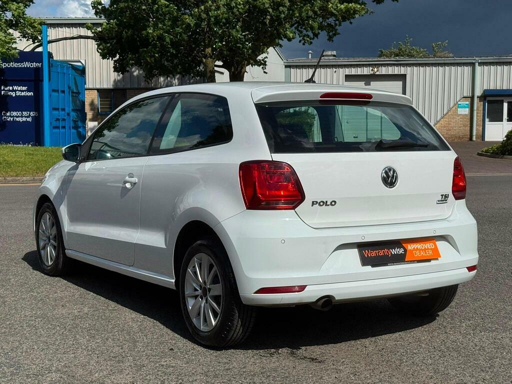 Volkswagen Polo 1.2 Tsi Bluemotion Tech Se Dsg Euro 6 S S  White #5