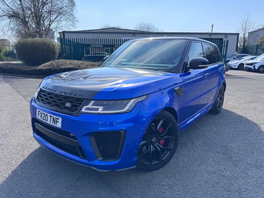 Land Rover Range Rover Sport 5.0 P575 V8 Svr 4Wd Euro 6 S S Blue #3