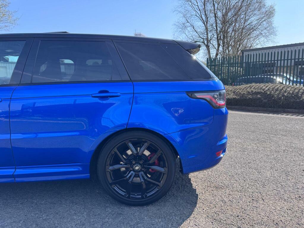 Land Rover Range Rover Sport 5.0 P575 V8 Svr 4Wd Euro 6 S S Blue #5