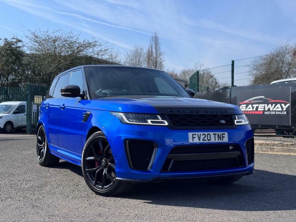 Land Rover Range Rover Sport 5.0 P575 V8 Svr 4Wd Euro 6 S S Blue