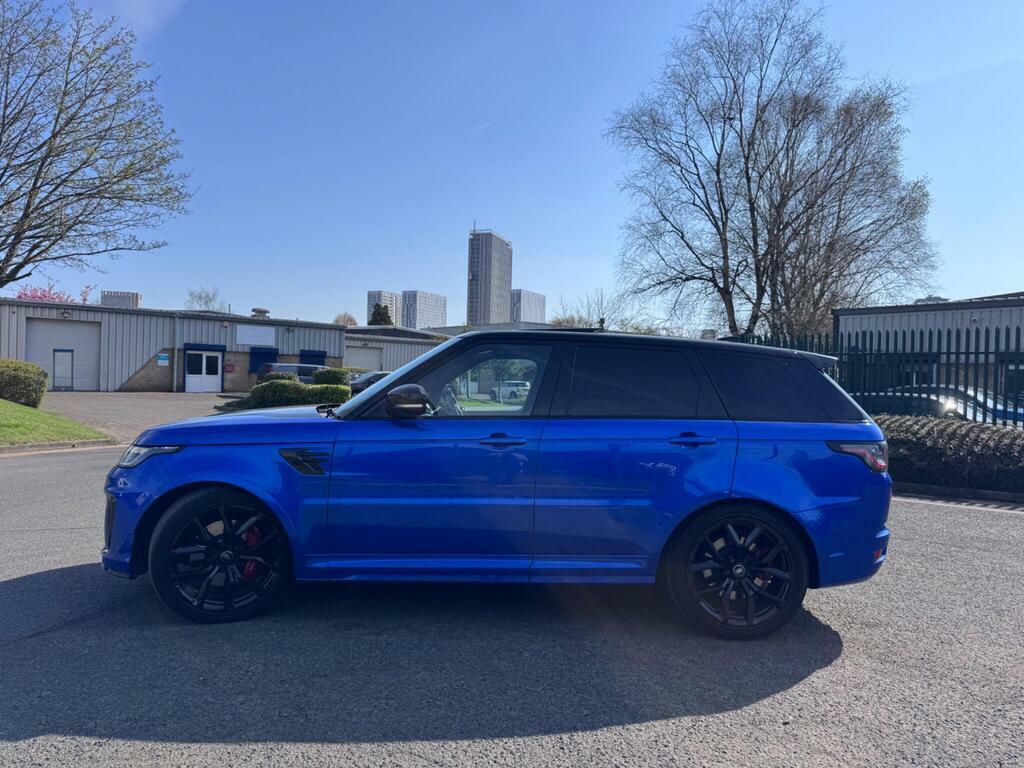 Land Rover Range Rover Sport 5.0 P575 V8 Svr 4Wd Euro 6 S S Blue #4