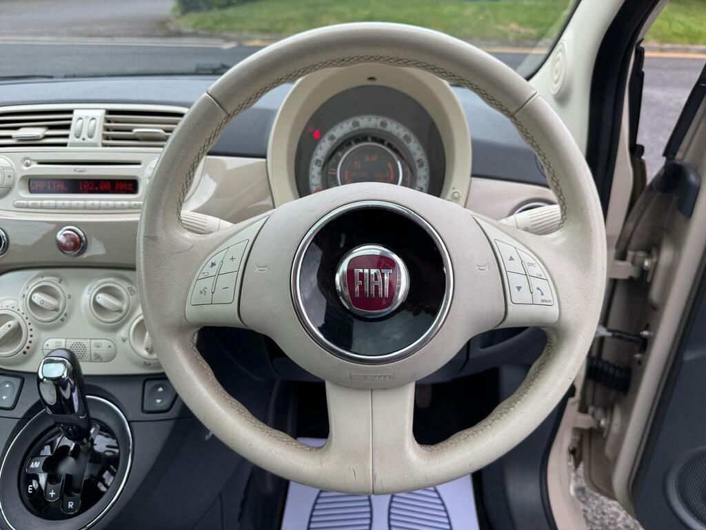 Fiat 500 1.2 Lounge 69 Bhp White #24