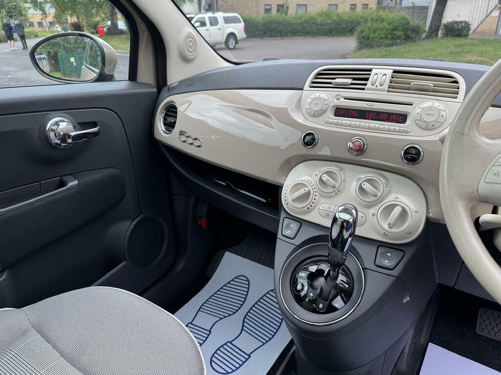 Fiat 500 1.2 Lounge 69 Bhp White #21