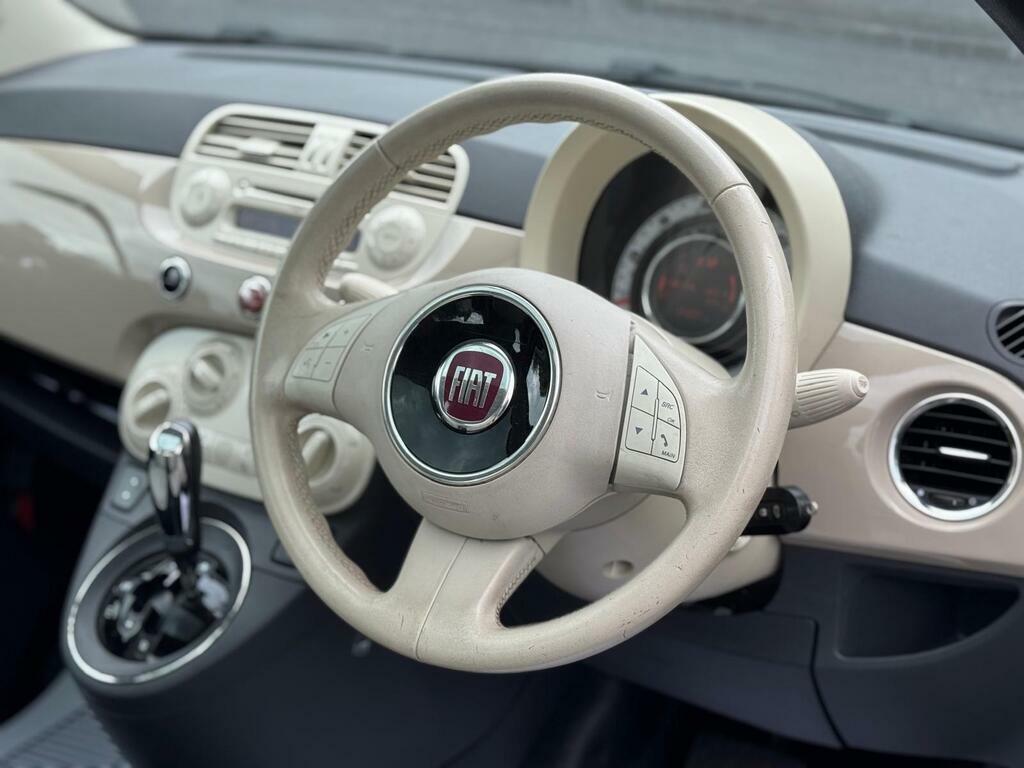 Fiat 500 1.2 Lounge 69 Bhp White #25