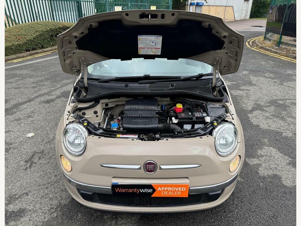 Fiat 500 1.2 Lounge 69 Bhp White #18