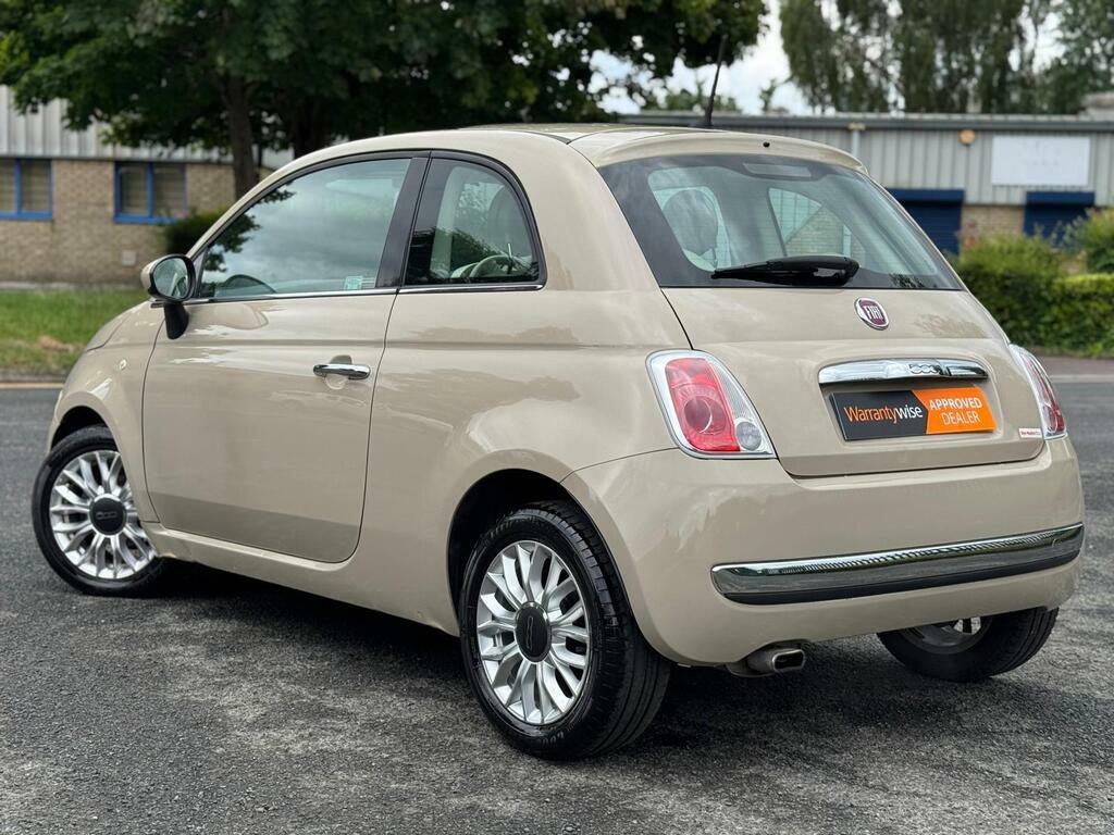 Fiat 500 1.2 Lounge 69 Bhp White #5