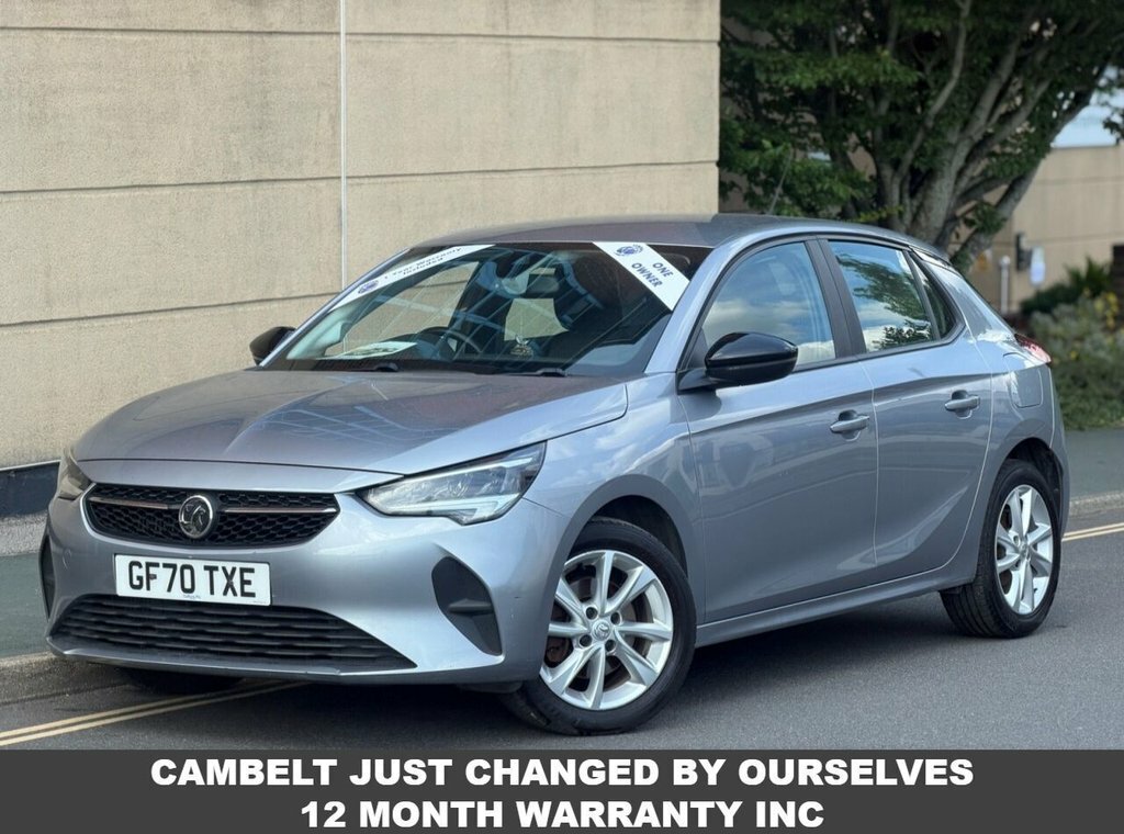 Vauxhall Corsa 1.2L Se Premium Grey