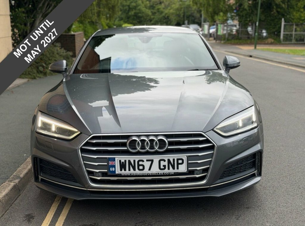 Audi A5 2L S Line WN67GNP Grey #3