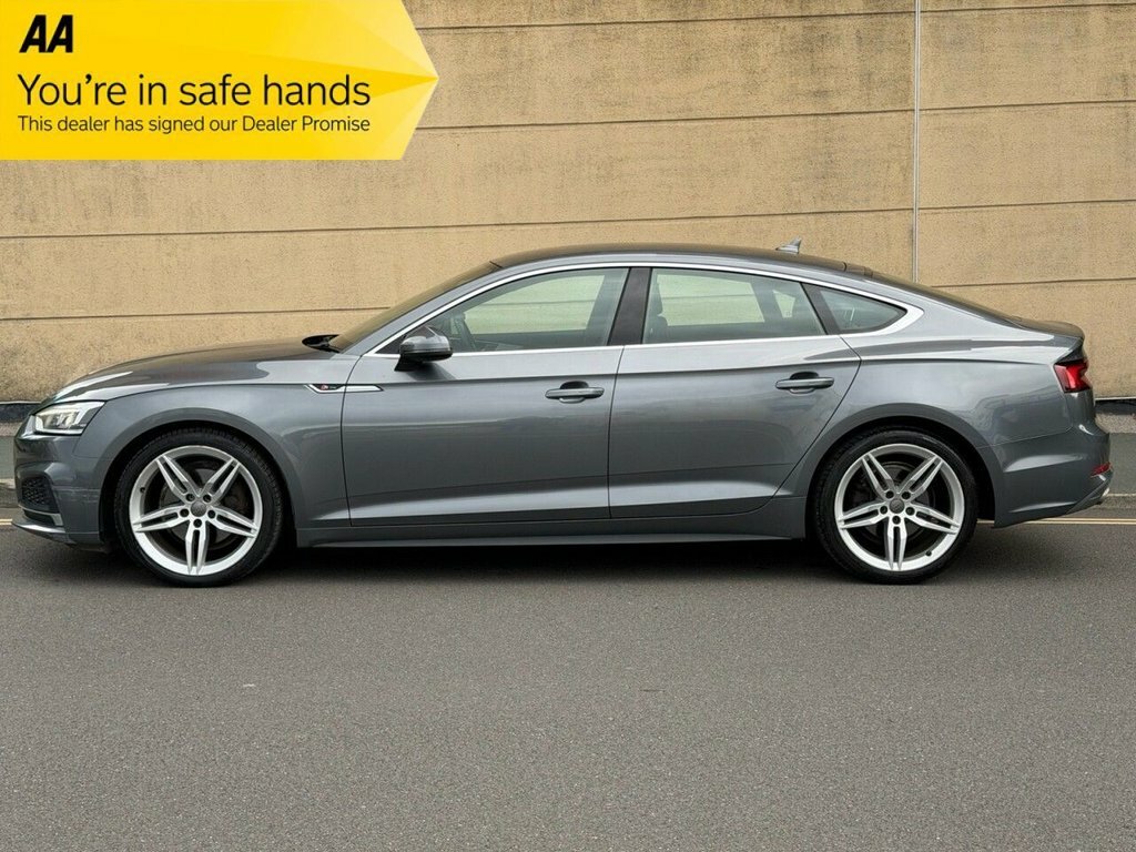 Audi A5 2L S Line WN67GNP Grey #4