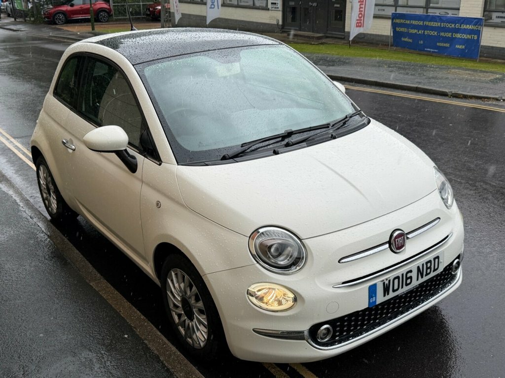 Fiat 500 1.2L Lounge White #4