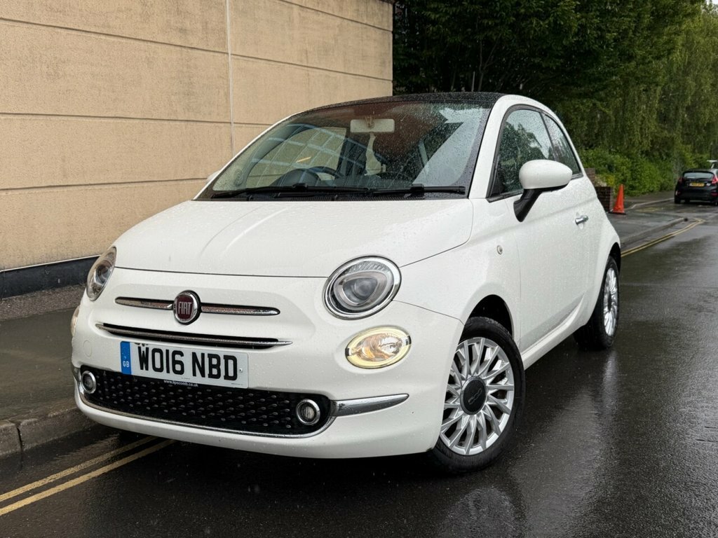 Fiat 500 1.2L Lounge White