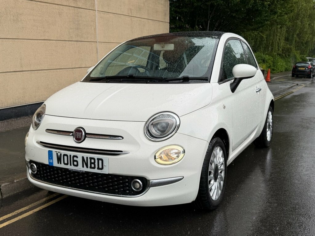 Fiat 500 1.2L Lounge White #5
