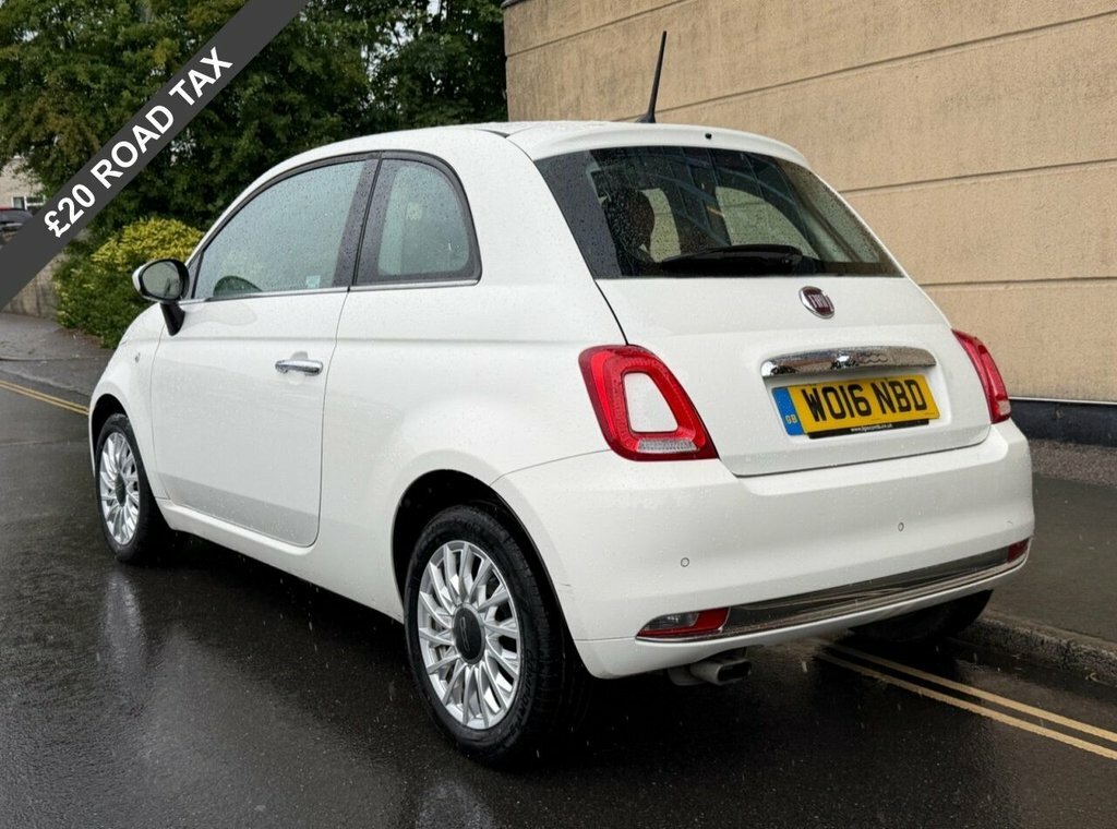Fiat 500 1.2L Lounge WO16NBD White #6