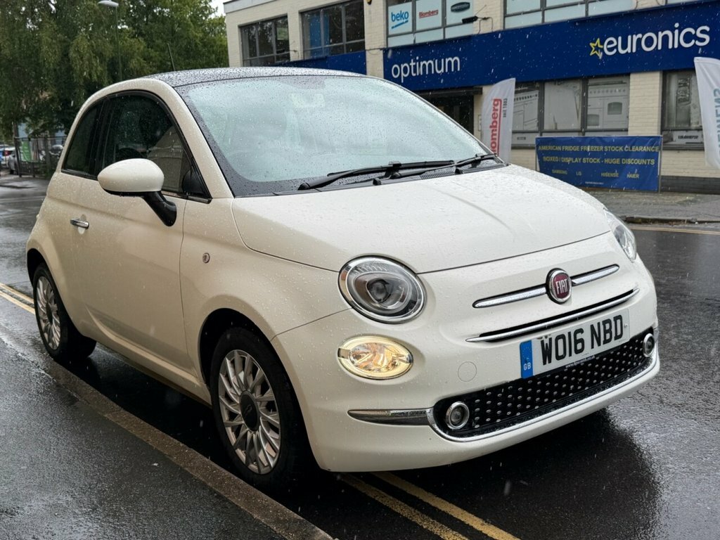 Fiat 500 1.2L Lounge White #3