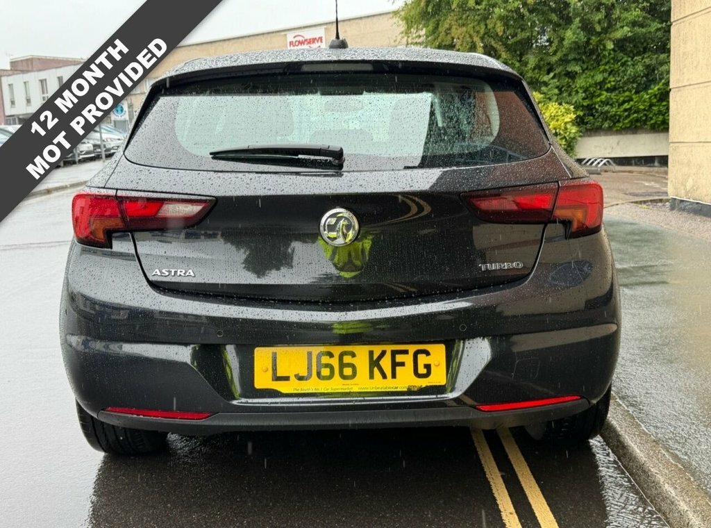Vauxhall Astra 1.4L Elite LJ66KFG Black #6