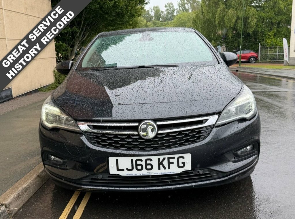 Vauxhall Astra 1.4L Elite LJ66KFG Black #3