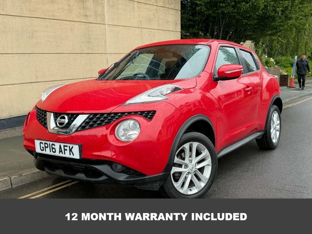 Nissan Juke 1.2L N-connecta GP16AFK Red