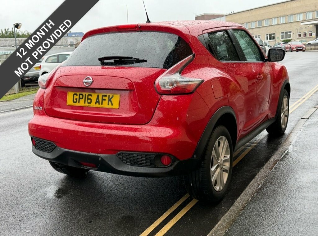 Nissan Juke 1.2L N-connecta GP16AFK Red #6