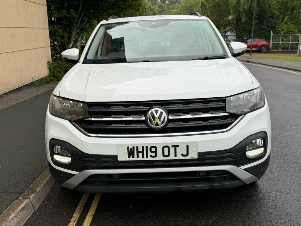 Volkswagen T-Cross 1L Se White #3