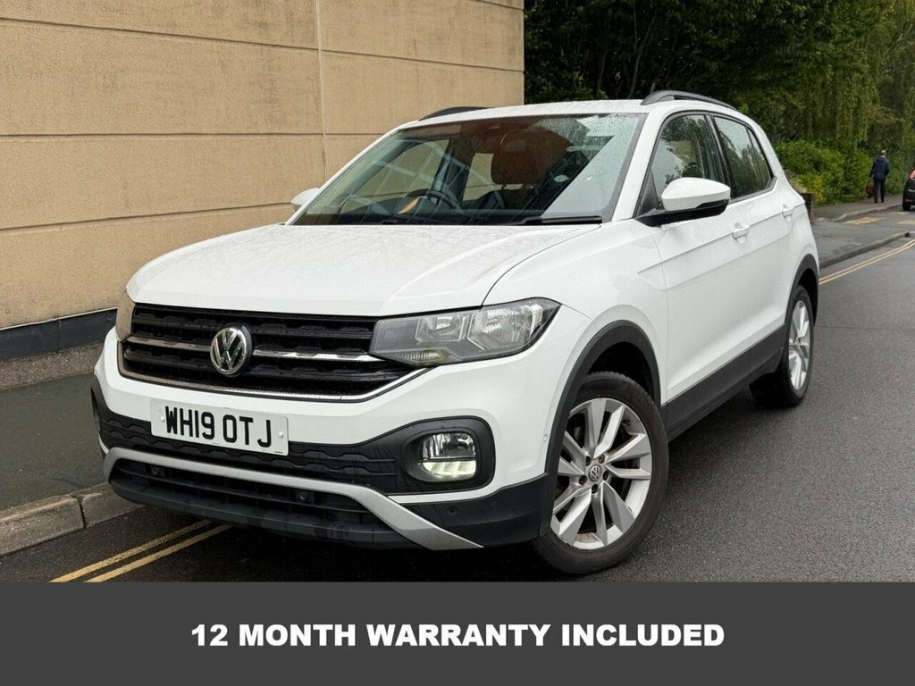 Volkswagen T-Cross 1L Se WH19OTJ White