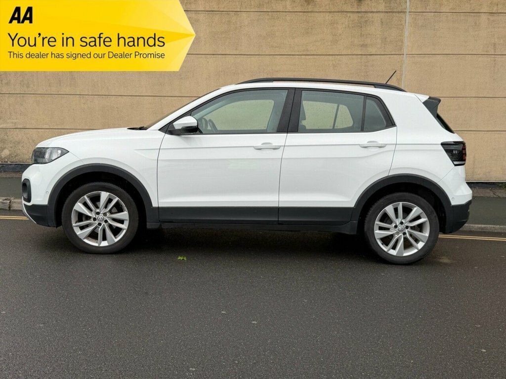 Volkswagen T-Cross 1L Se WH19OTJ White #4
