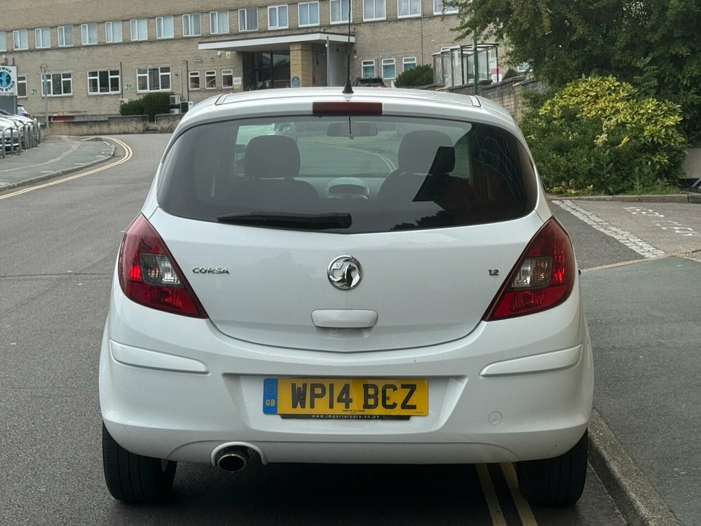 Vauxhall Corsa 1.2L Sxi WP14BCZ White #6