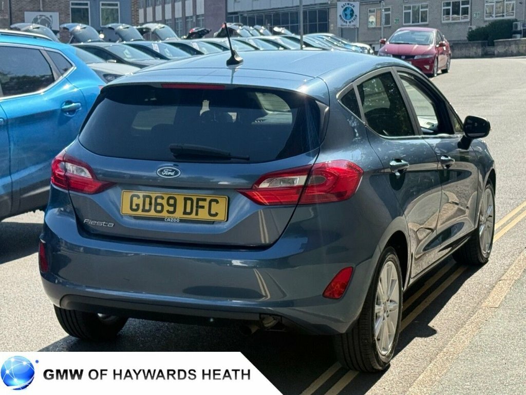 Ford Fiesta 1L Titanium GD69DFC Blue #4