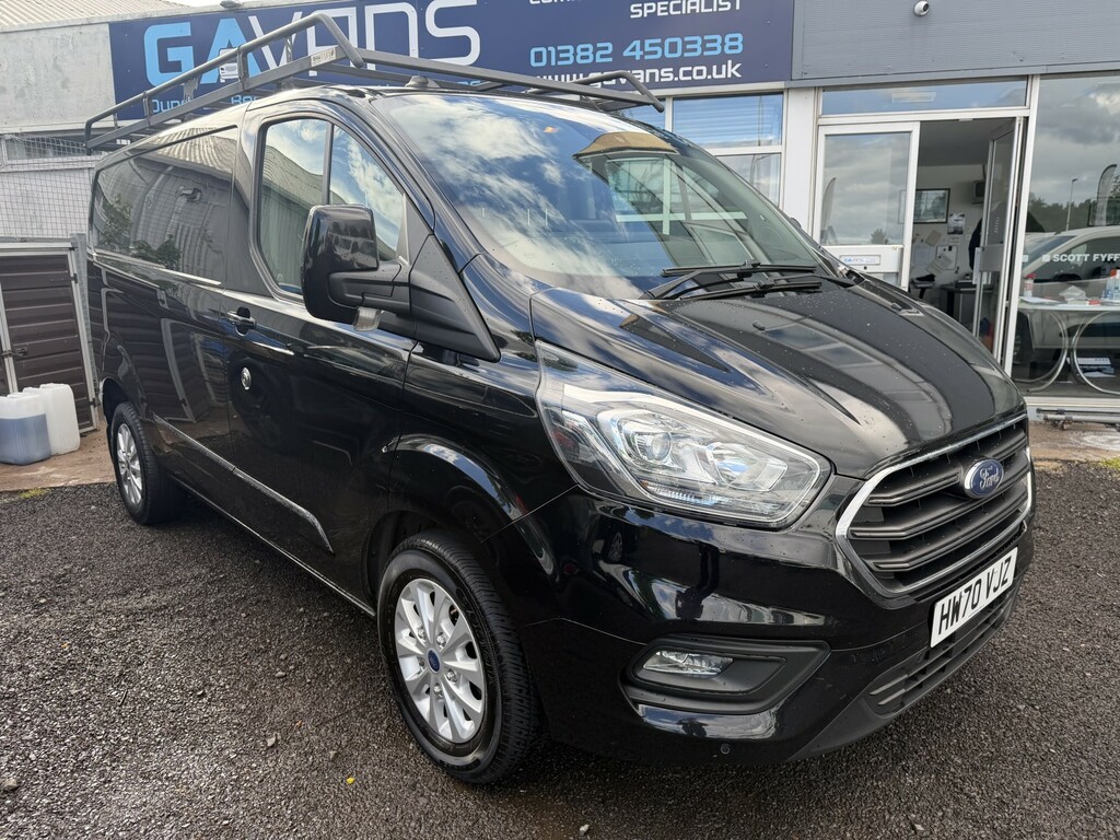 Ford Transit Custom Panel Van 2.0 280 Ecoblue Limited 202070 HW70VJZ Black