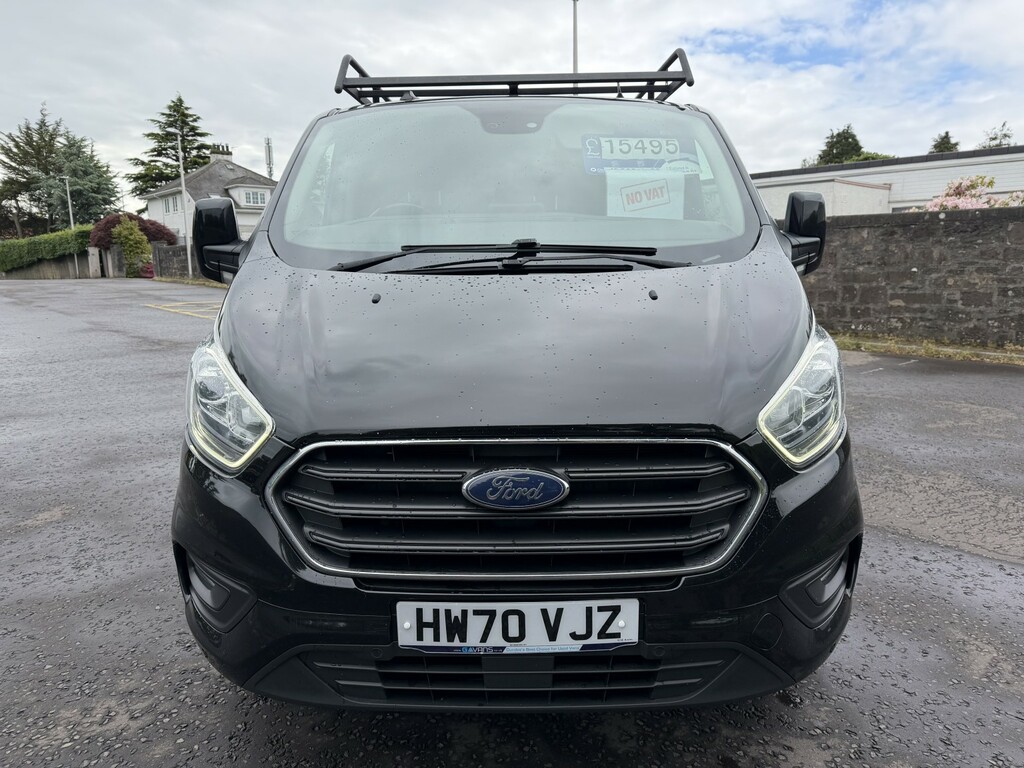 Ford Transit Custom Panel Van 2.0 280 Ecoblue Limited 202070 HW70VJZ Black #3