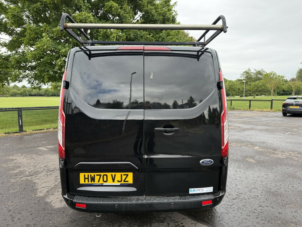 Ford Transit Custom Panel Van 2.0 280 Ecoblue Limited 202070 HW70VJZ Black #5