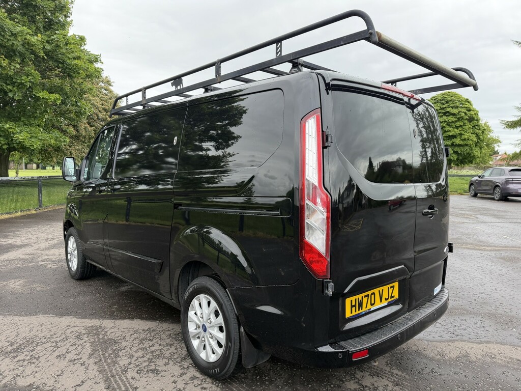 Ford Transit Custom Panel Van 2.0 280 Ecoblue Limited 202070 HW70VJZ Black #6