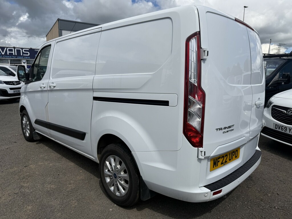 Ford Transit Custom Panel Van 2.0 Transit Custom Limited Van 300 L1 2. MF22UPO White #5