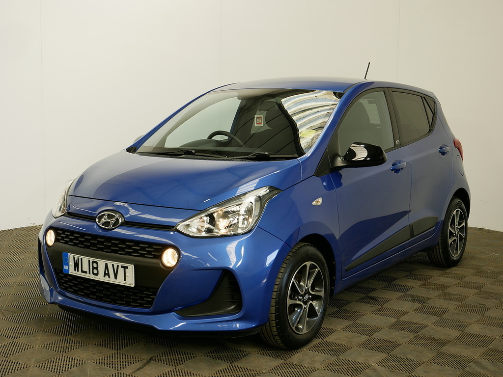 Hyundai I10 Go Se Blue #4