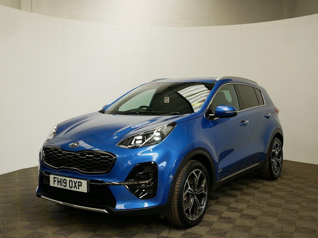 Kia Sportage T-gdi Gt-line FH19OXP Blue #4