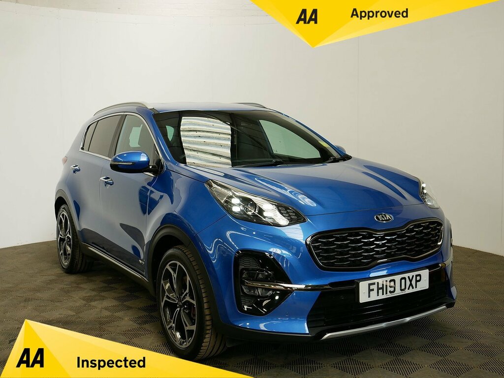 Kia Sportage T-gdi Gt-line FH19OXP Blue