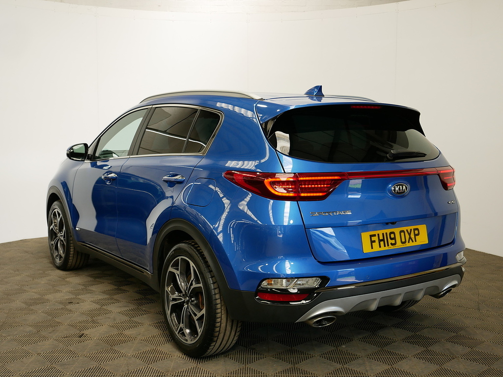 Kia Sportage T-gdi Gt-line FH19OXP Blue #6