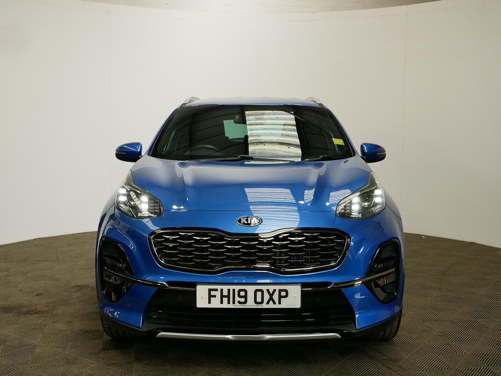 Kia Sportage T-gdi Gt-line FH19OXP Blue #2