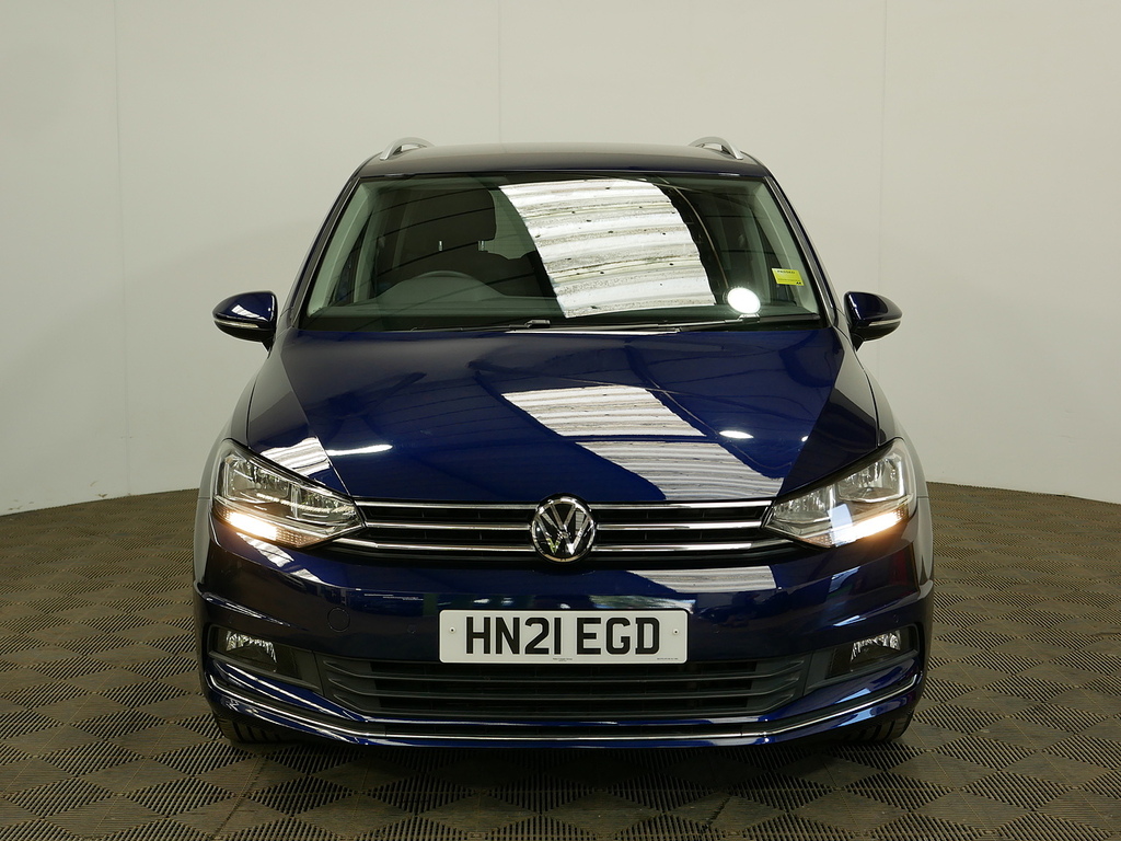 Volkswagen Touran Tsi Evo Sel HN21EGD Blue #2