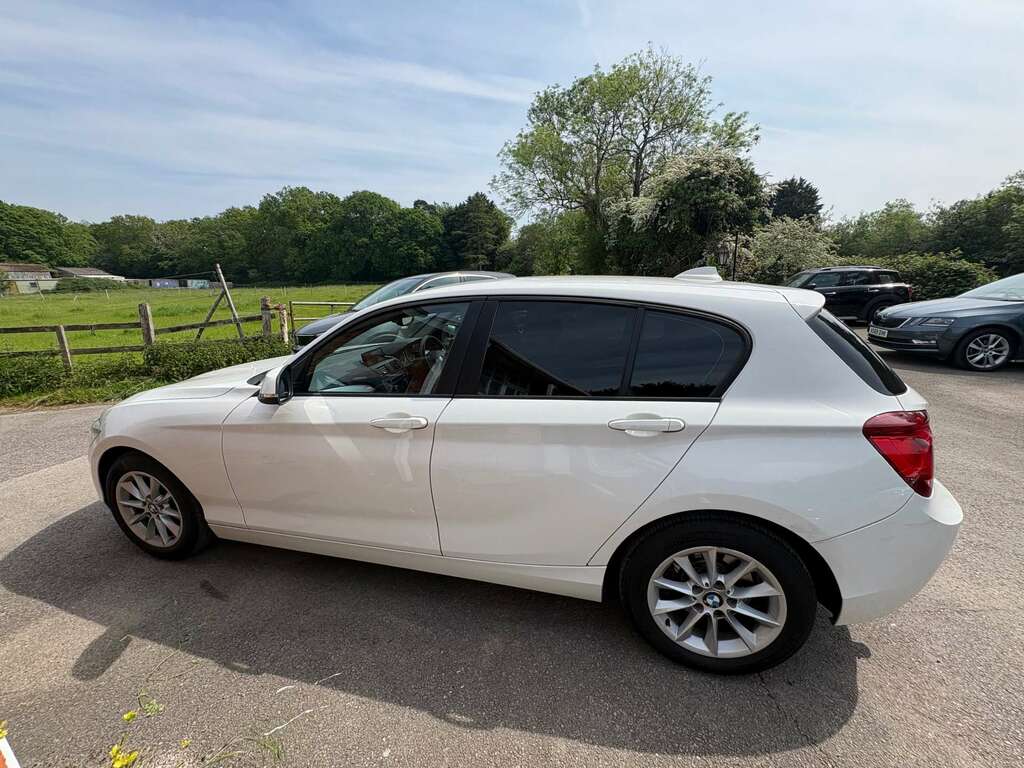BMW 1 Series I White #4