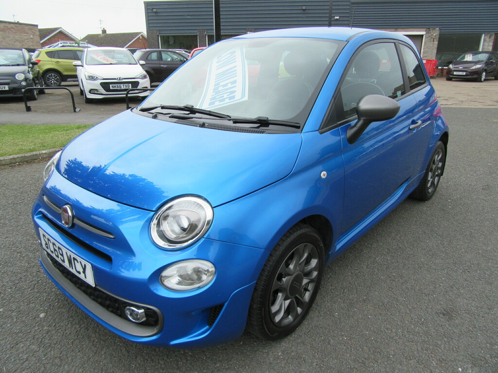 Fiat 500 Sport 1.2L Sport Euro 6 Blue #5