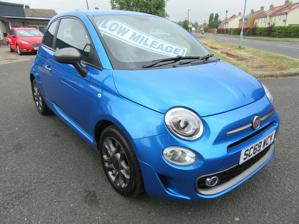 Fiat 500 Sport 1.2L Sport Euro 6 Blue