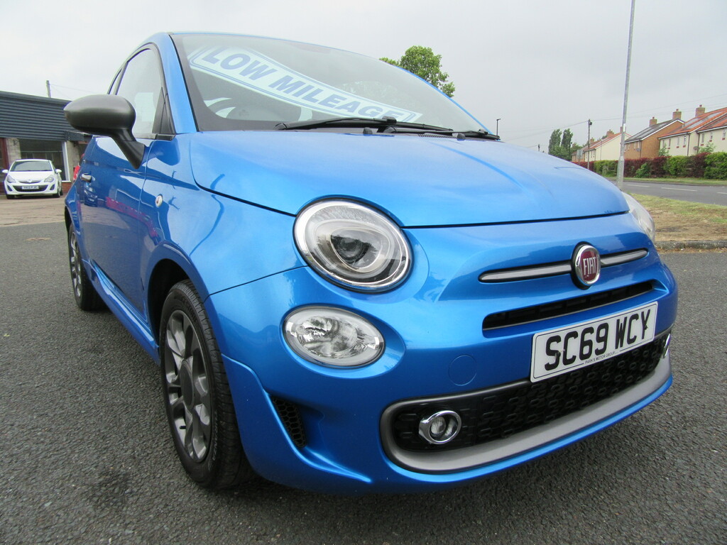 Fiat 500 Sport 1.2L Sport Euro 6 Blue #4