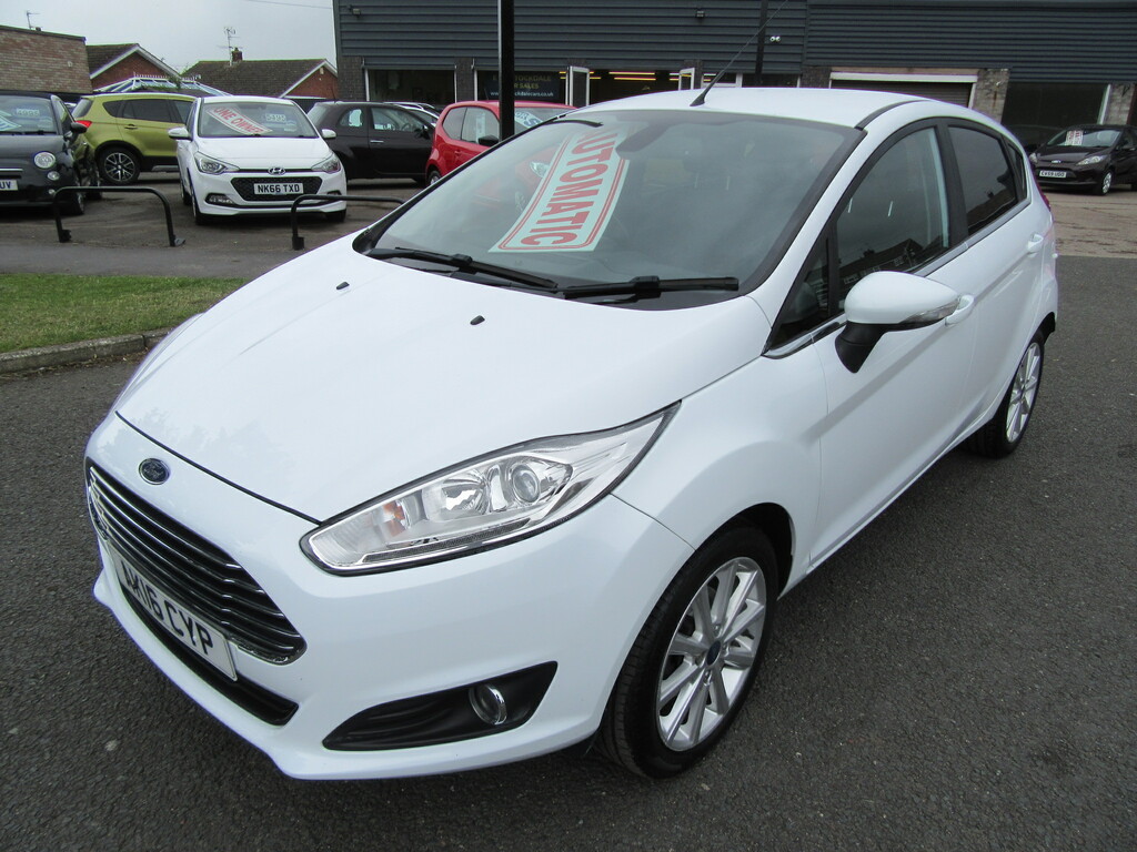Ford Fiesta Titanium 1.6L Titanium Euro 6 White #6