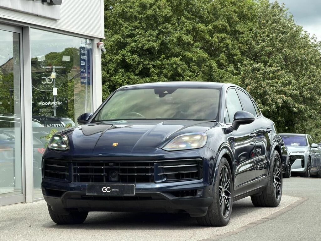 Porsche Cayenne 3.0T V6 Coupe Tiptronics 4Wd Euro 6 S Blue
