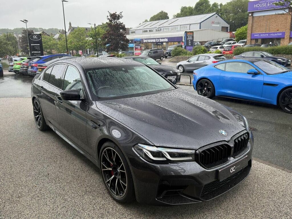 BMW M5 Competition Saloon Red #8