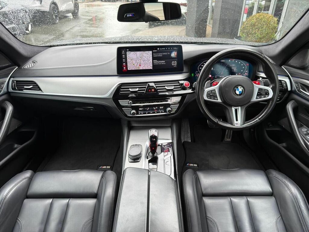 BMW M5 Competition Saloon Red #9