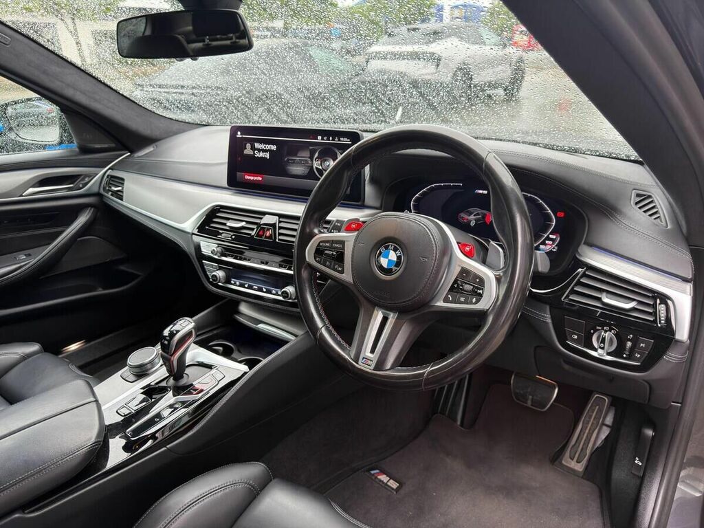 BMW M5 Competition Saloon Red #11