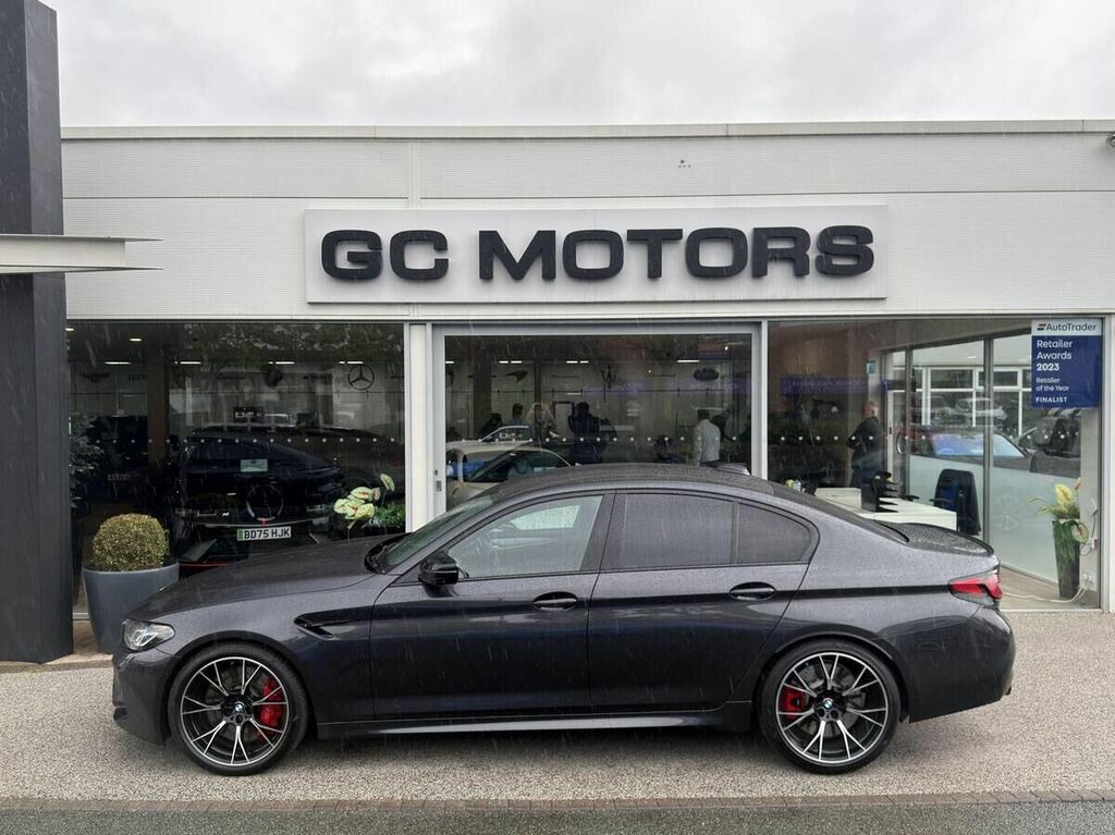 BMW M5 4.4I V8 Competition Saloon Steptronic X Grey #4