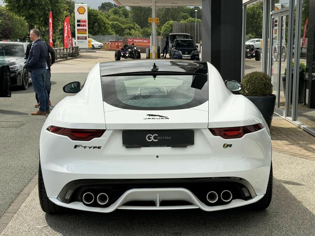 Jaguar F-Type 5.0 V8 R Coupe Awd Euro 6 Ss 5 White #6