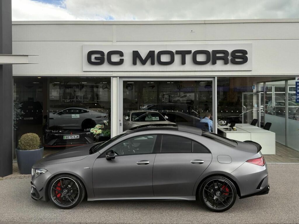 Mercedes-Benz CLA Class 2.0 Cla45 Amg S Plus Coupe 8G-dct 4Mati HK23RPZ Grey #4